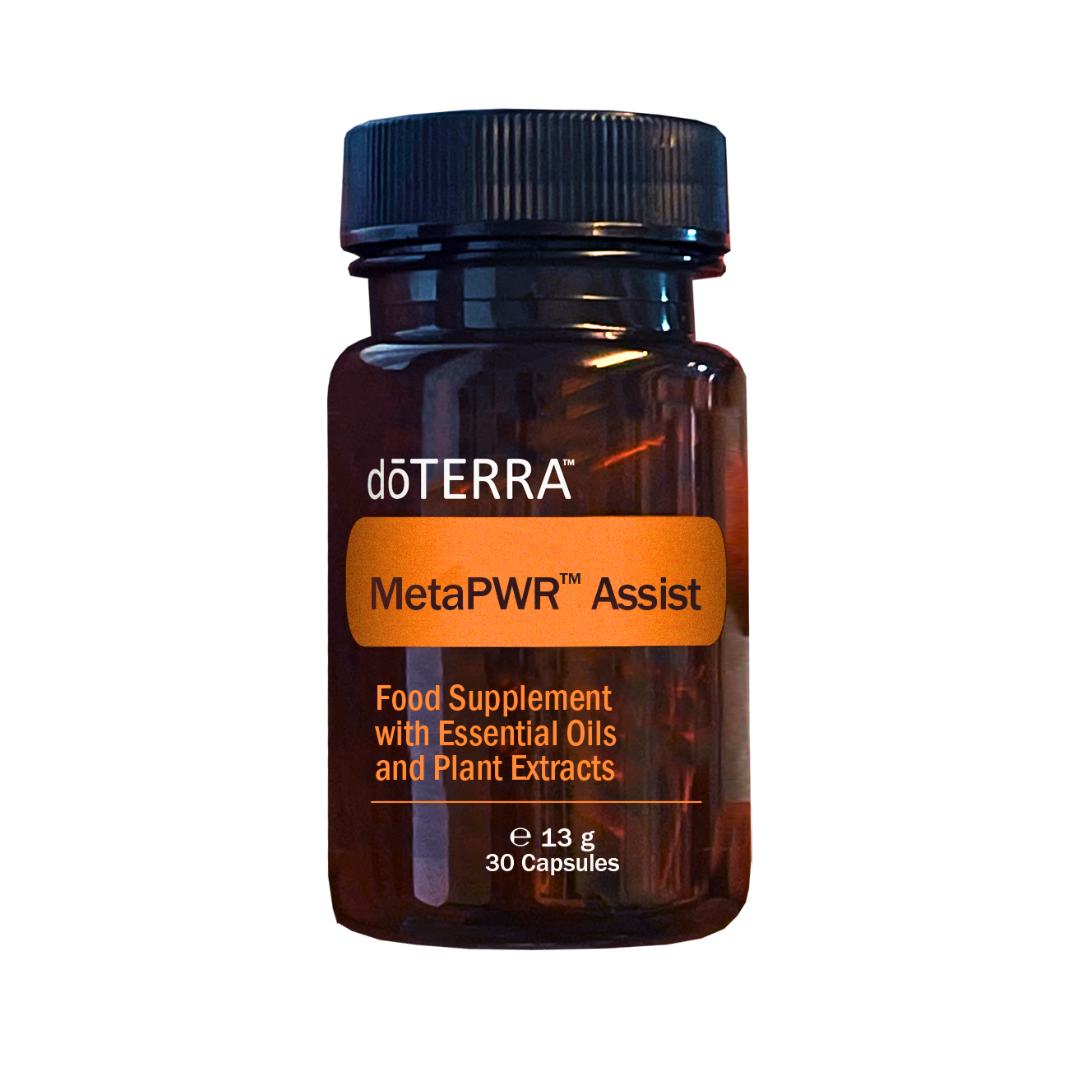 MetaPWR von doTERRA – eine ätherische Öl-Mischung, die speziell entwickelt wurde, um das Wohlbefinden, den Stoffwechsel ein gesundes Körpergewicht zu fördern