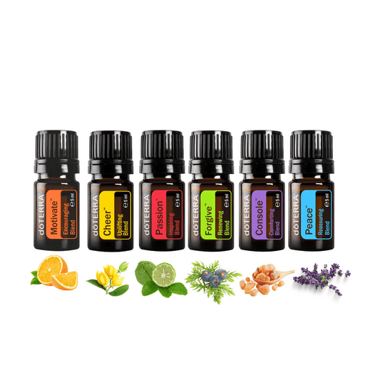 6 Ölmischungen für Emotionale Ausgeglichenheit - 5ml