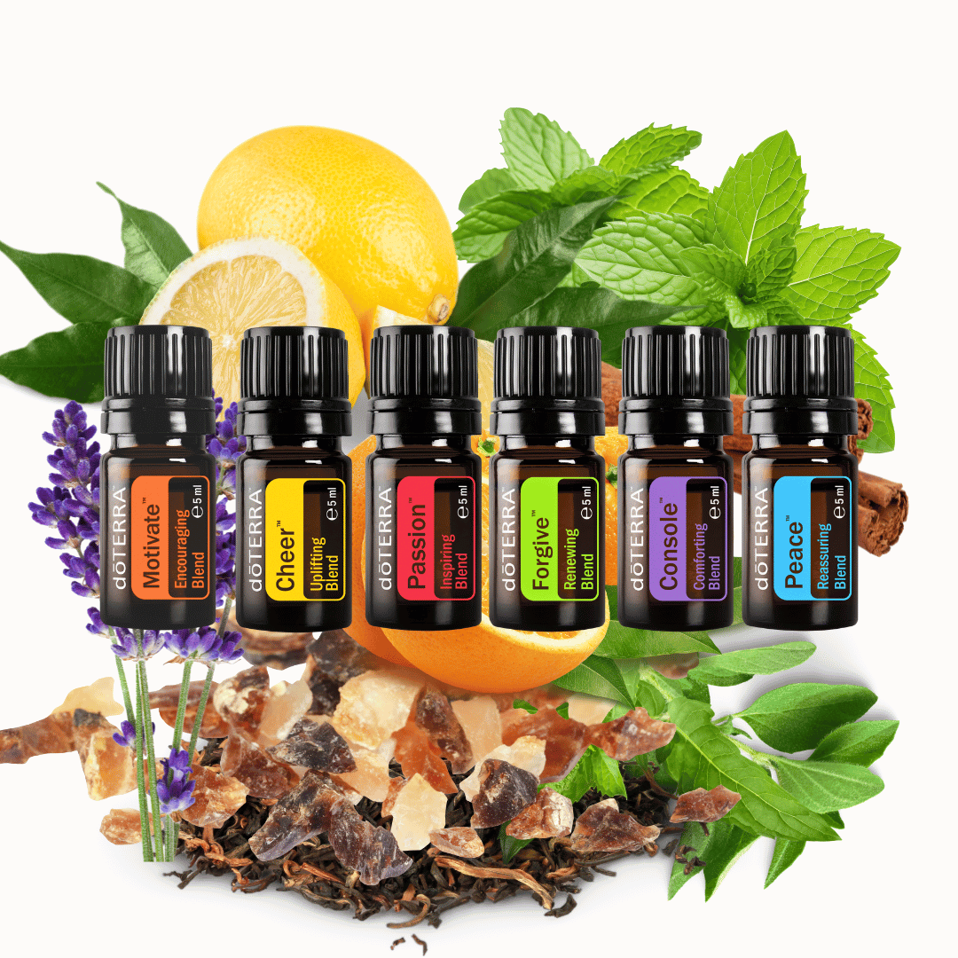 6 Ölmischungen für Emotionale Ausgeglichenheit - 5ml