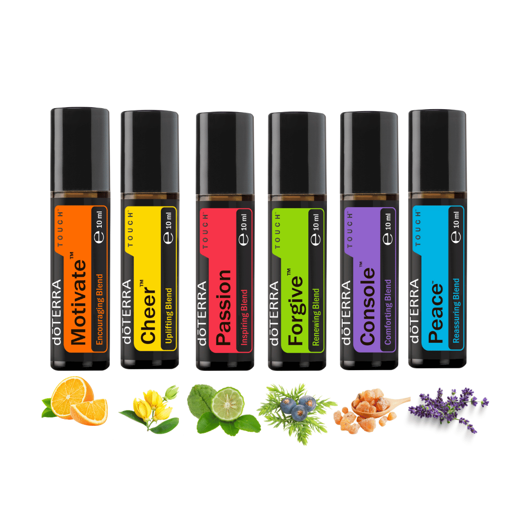 Emotionale Ausgeglichenheit mit dem Aromatik Touch Set - 6x RollOns - 10ml