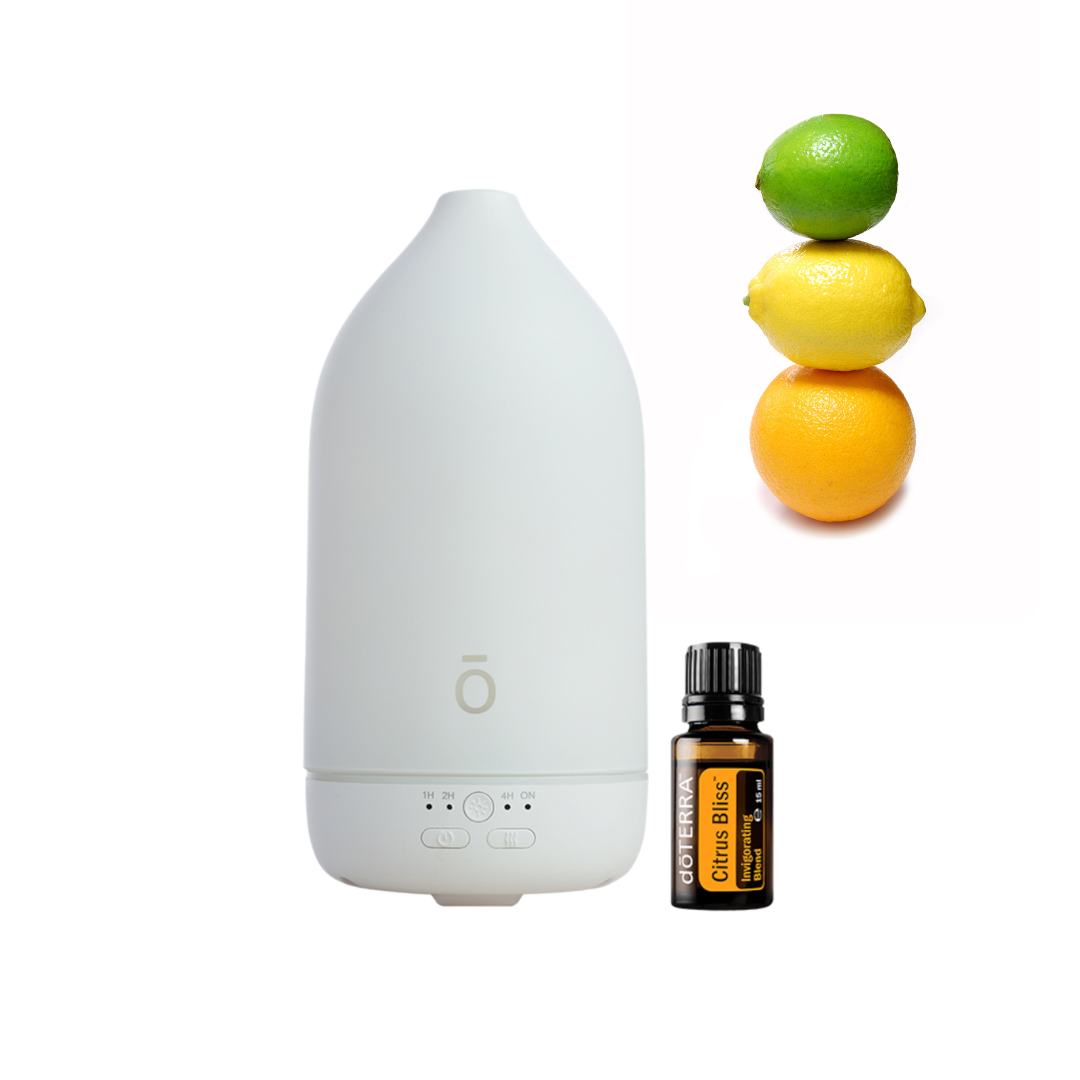 Winter Diffuser Laluz mit Citrus Bliss Öl - natürliche Stimmungsaufhellung & Vitalisierung