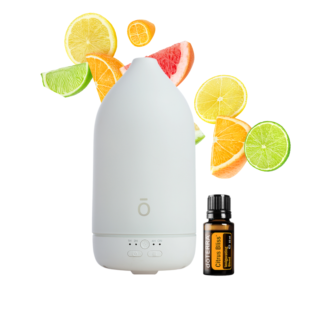 Winter Diffuser Laluz mit Citrus Bliss Öl - natürliche Stimmungsaufhellung & Vitalisierung