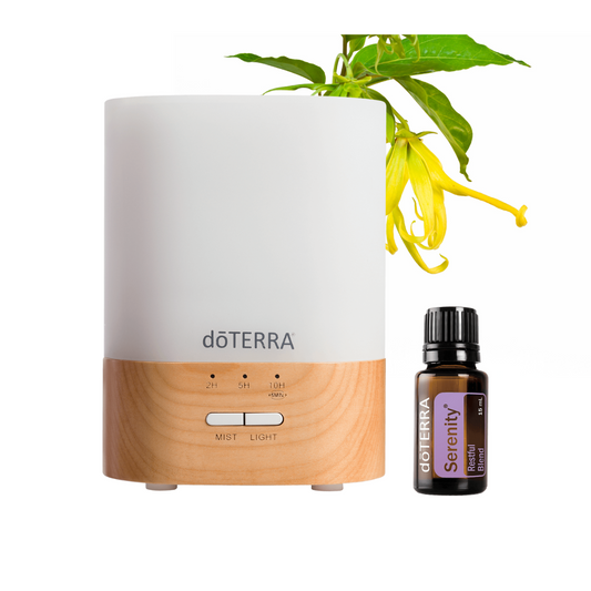 Winter Diffuser Lumo mit Serenity Öl - Natürlicher Stressabbau & Entspannung